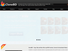Tablet Screenshot of clonebd.com